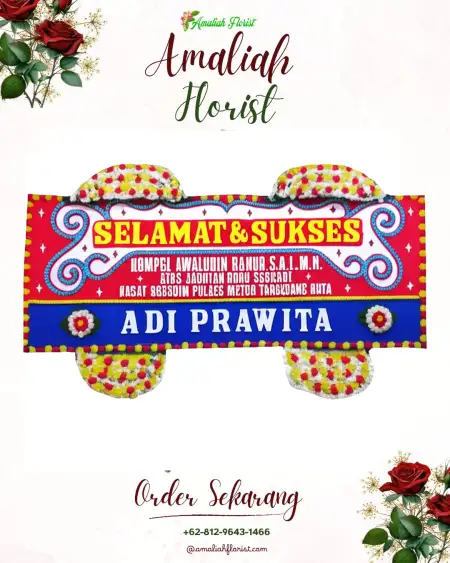 Papan Bunga Ucapan Selamat Kalianda